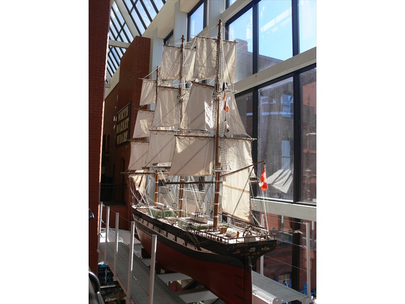Large ship's model